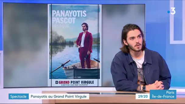 Panayotis Pascot, invité de France 3 Paris Île-de-France