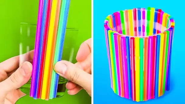 20 ASTUCES ET BRICOLAGES SYMPA AVEC DES PAILLES