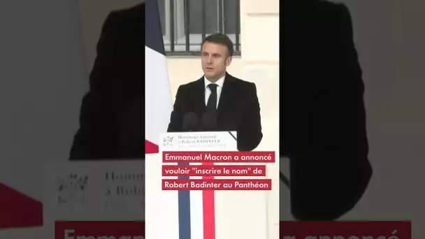 L’hommage national à Robert Badinter, ancien ministre de la Justice, s’est tenu à Paris.