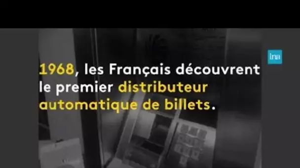 Distributeurs automatiques de billets en voie de disparition ? | Franceinfo INA