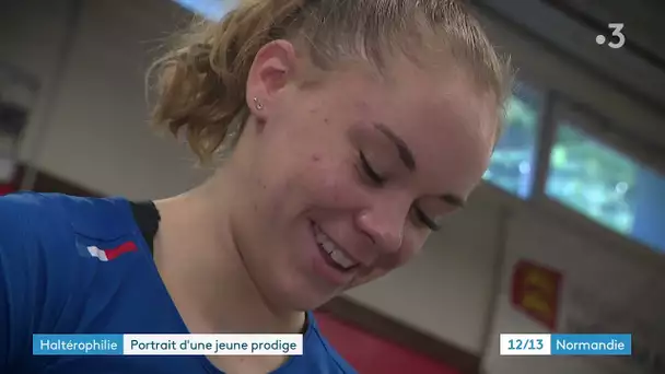 Maëlyn Michel jeune championne normande d’haltérophilie, une histoire de famille Csport