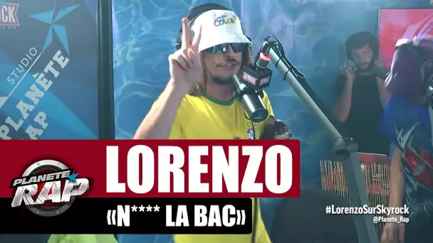 Lorenzo "N**** la BAC" #PlanèteRap