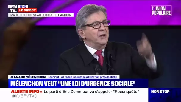 Revivez le meeting de campagne de Jean-Luc Mélenchon à La Défense