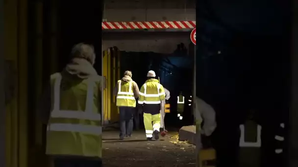 Dans les sous terrains de Châtelet