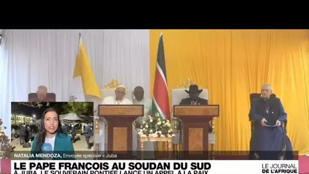 Au Soudan du Sud, le pape François lance un appel à la paix • FRANCE 24