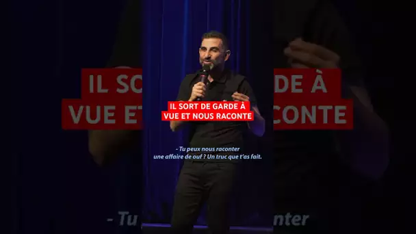 Il sort de garde à vue et nous raconte 🚔👮🏻‍♂️ #humour #pourtoi #standup