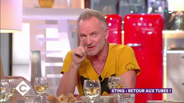 Au dîner avec Sting ! - C à Vous - 29/05/2019