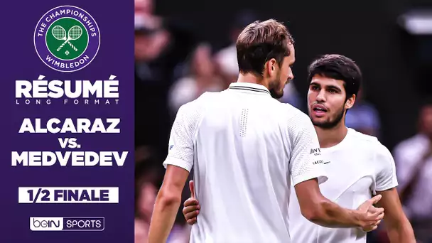 Résumé - Wimbledon : Carlos ALCARAZ VS Daniil MEDVEDEV