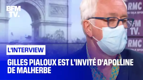 Gilles Pialoux face à Apolline de Malherbe en direct