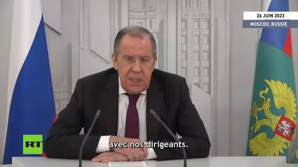Sergueï Lavrov a déclaré que les instructeurs militaires russes resteraient en Afrique