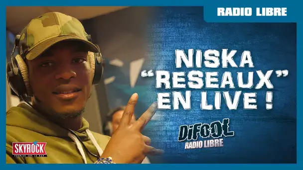Niska "Réseaux" en live #LaRadioLibre