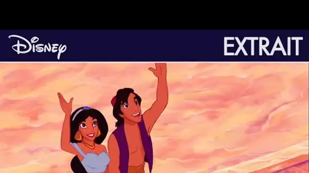 Aladdin - Extrait : Jasmine a le droit d’être avec Aladdin I Disney