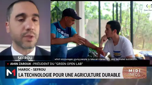 Maroc-Sefrou: la technologie pour une agriculture durable