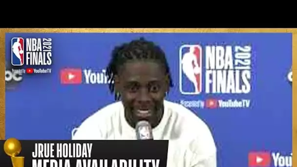 Jrue Holiday Game 5 Postgame Press Conference | #NBAFinals