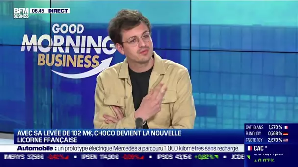 Grégoire Ambroselli (Choco) : Avec sa levée de fonds, Choco devient la nouvelle licorne française