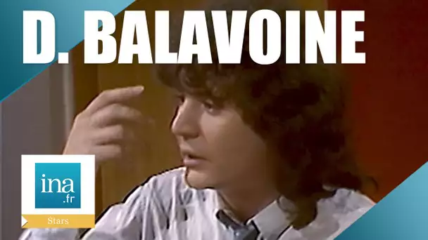 1982 : Daniel Balavoine sur sa chanson "Mon fils, ma bataille" | Archive INA