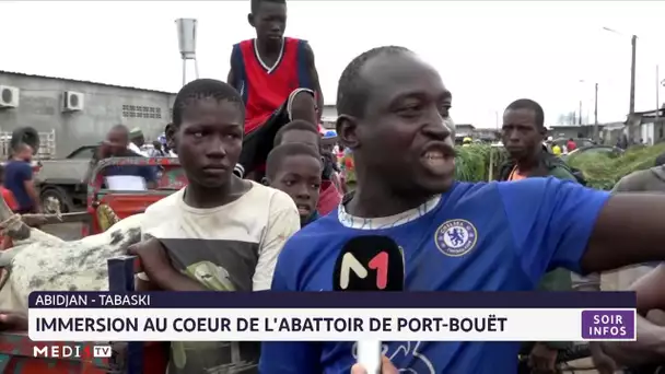 Côte d´Ivoire : immersion au cœur de l´abattoir de Port-Bouët