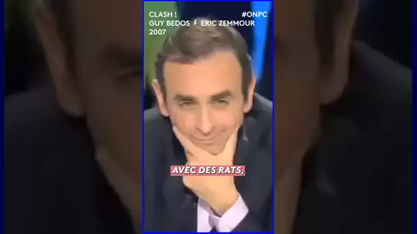 Clash ! Guy Bedos ⚡ Eric Zemmour #shorts #onpc