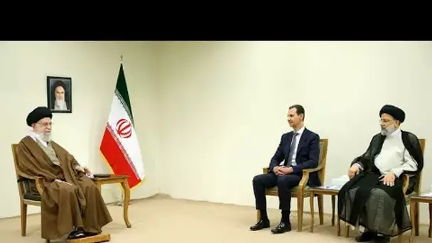 Le président syrien Bachar al-Assad se rend brièvement en Iran • FRANCE 24