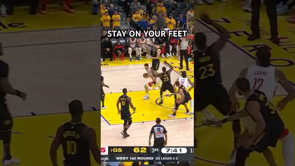 Sengun gets his man in the air then draws the And 1!