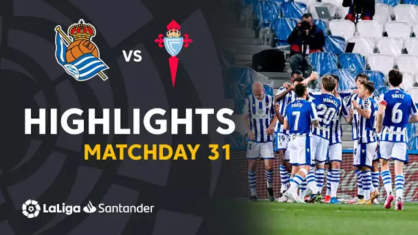 Highlights Real Sociedad vs RC Celta (2-1)