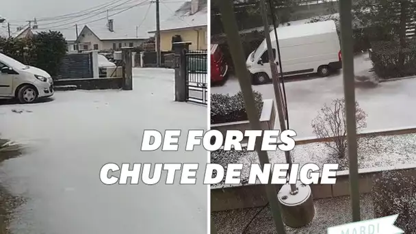 Près de 15cm de neige attendus en Savoie et en Haute-Savoie