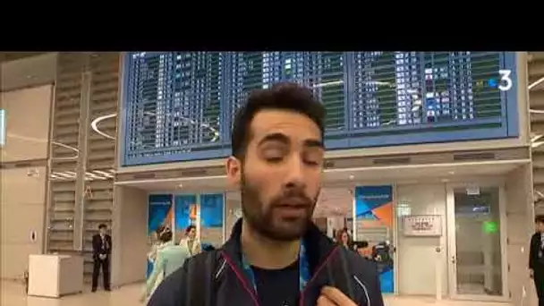 Depuis Séoul, le catalan Martin Fourcade salue tous les téléspectateurs de France 3 en Occitanie