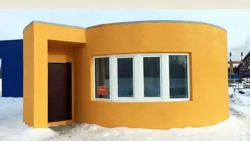 Incroyable ! Il construit une maison avec une imprimante 3D