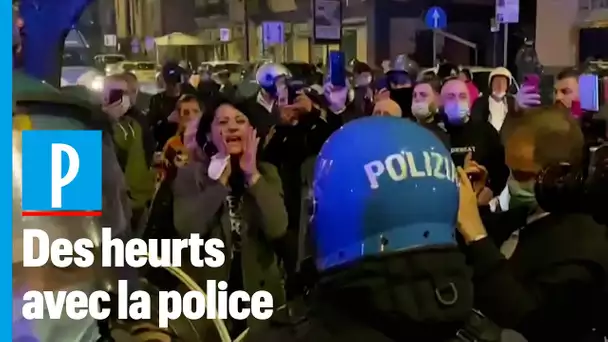 Naples : des violences lors d'une manifestation anti couvre-feu