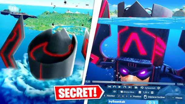 GALACTUS FISSURE LA MAP DE FORTNITE ! REGARDEZ LA TAILLE QU'IL FAIT ... (COMMENT TROUVER GALACTUS)