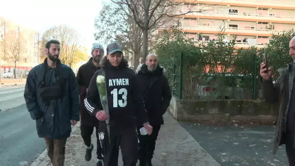 Après la mort d'Aymen à Montpellier les supporters marocain n'avaient plus le cœur à fête