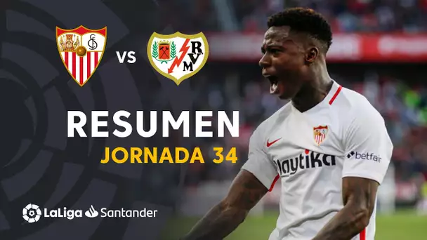 Resumen de Sevilla FC vs Rayo Vallecano (5-0)