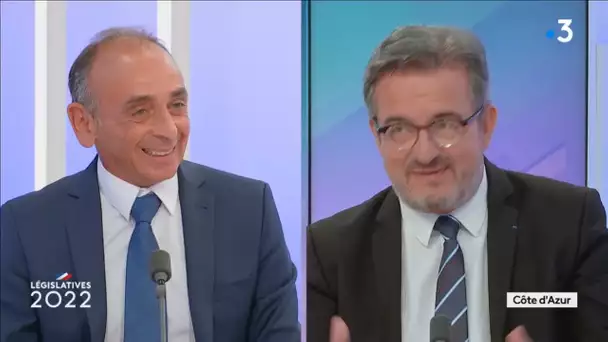 Législatives 2022 : débat de la 4ème circonscription du Var avec Eric Zemmour