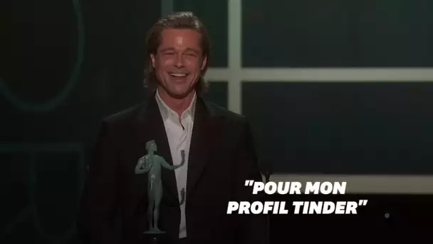 Brad Pitt, aux SAG Awards, a bien fait rire toute la salle