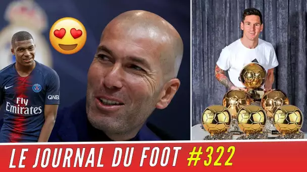 ZIDANE amoureux de MBAPPÉ, MESSI Ballon d'OR ?