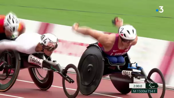 Jeux paralympiques : revivez la finale du 1500 m de Julien Casoli