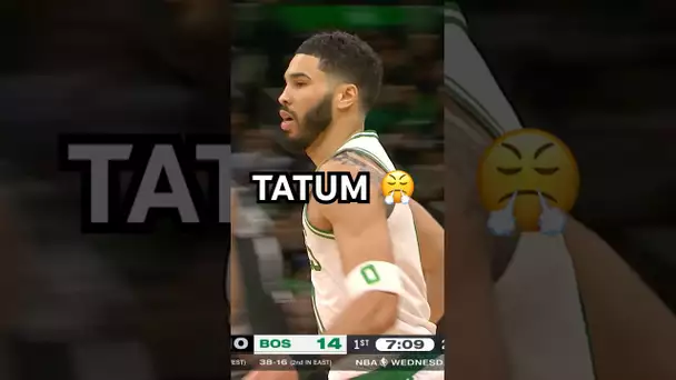 Jayson Tatum splits the trap for a slam!