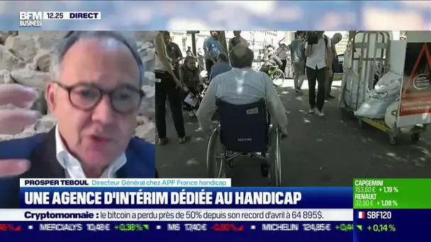 Prosper Teboul (AFF France Handicap): Une agence d'intérim dédiée au handicap