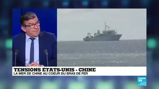 La mer de Chine au cœur du bras de fer avec les États-Unis
