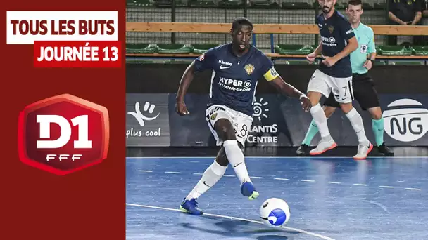 D1 Futsal, Journée 13, Tous les buts