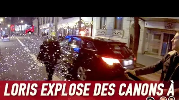 Loris explose des canons à confettis dans un taxi - C’Cauet sur NRJ