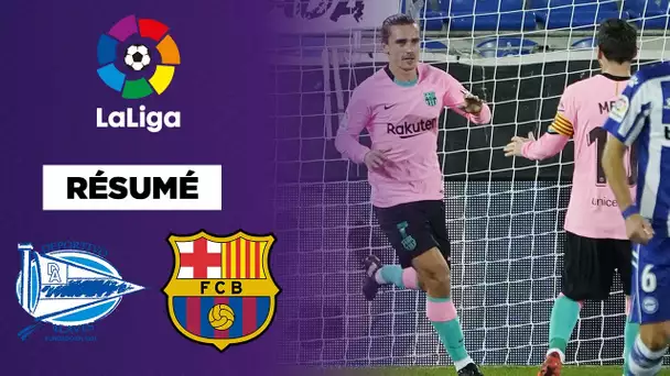 Résumé : Griezmann sauveur du FC Barcelone à Alavés !