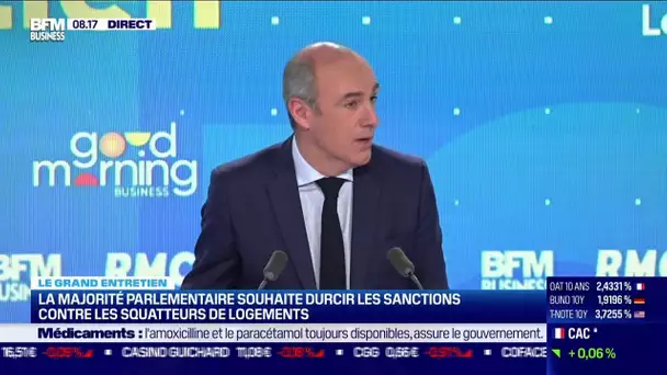 La majorité parlementaire souhaite durcir les sanctions contre les squatteurs de logements