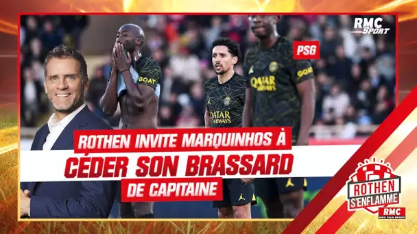 PSG : Rothen invite Marquinhos à céder son brassard de capitaine