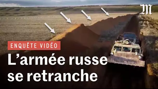 Comment l'armée russe fortifie ses positions en Ukraine