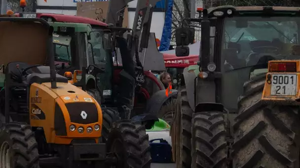 «On ne lâchera pas comme ça» : à Thizy-les-Bourgs, les agriculteurs sont prêts à poursuivre le co…