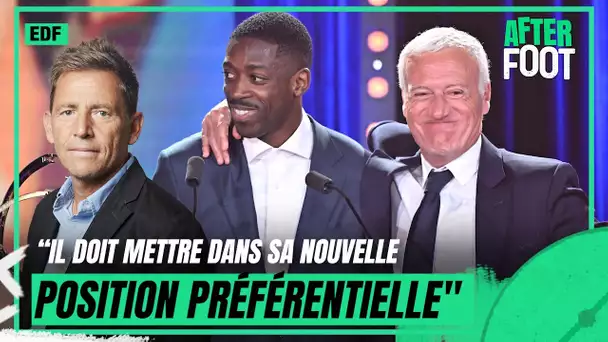 Équipe de France : "Deschamps doit mettre Dembélé dans sa position préférentielle" pense Riolo