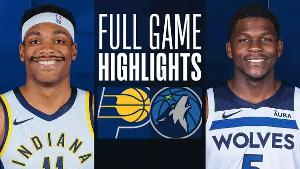 PACERS at TIMBERWOLVES | FULL GAME HIGHLIGHTS | December 16, 2023