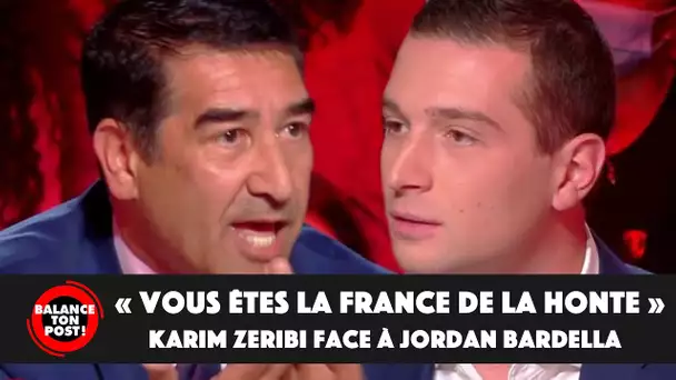 Karim Zeribi face à Jordan Bardella : "Vous incarnez, pour moi, la France de la honte"