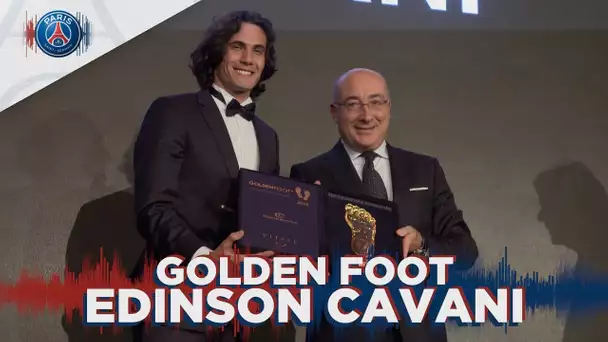 Edinson CAVANI : Lauréat du Golden Foot 2018